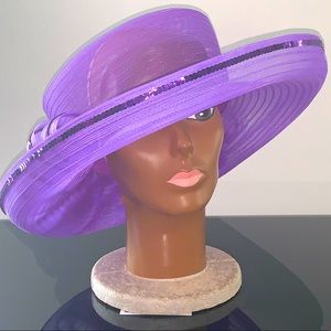 Church Hat - Purple